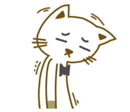 Odd Cat Snowy sticker #12916088