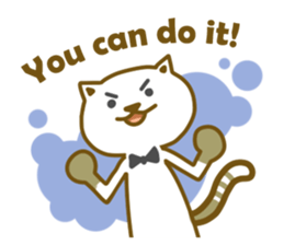 Odd Cat Snowy sticker #12916089