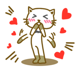 Odd Cat Snowy sticker #12916093