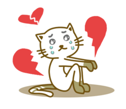 Odd Cat Snowy sticker #12916103