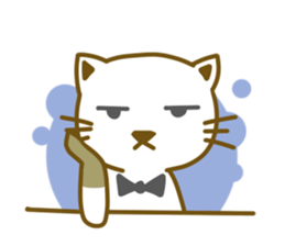 Odd Cat Snowy sticker #12916106