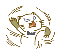 Odd Cat Snowy sticker #12916122