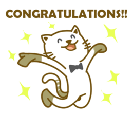 Odd Cat Snowy sticker #12916123