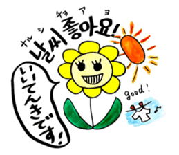 Korean-Japanese sunflower "tommy"~basic sticker #12916259