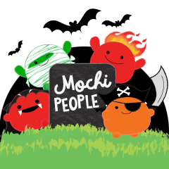 Halloween with Mochi People