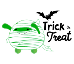 Halloween with Mochi People sticker #12916337