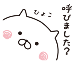 The cat I abuse by a straight face 2 sticker #12916612