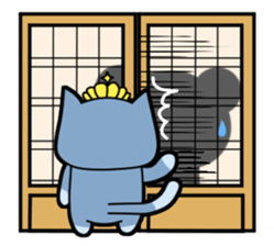 Nick cat and Flower's life sticker #12916653