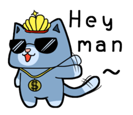 Nick cat and Flower's life sticker #12916654