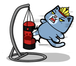 Nick cat and Flower's life sticker #12916661