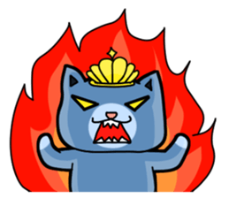 Nick cat and Flower's life sticker #12916674