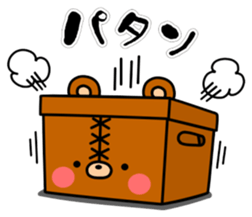 Bear toy box. sticker #12916929