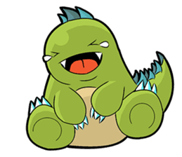 Guamzilla sticker #12916969