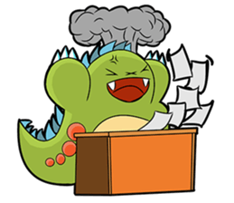 Guamzilla sticker #12916980