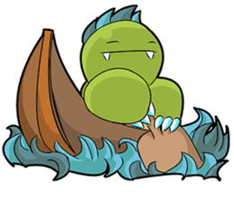 Guamzilla sticker #12916981