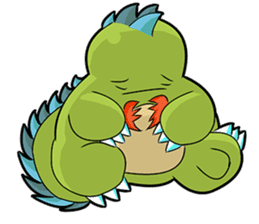 Guamzilla sticker #12916985