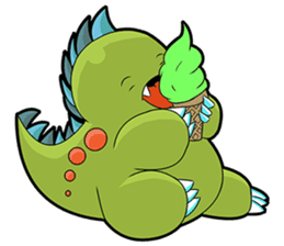 Guamzilla sticker #12916986