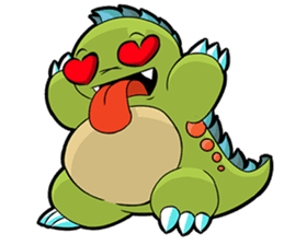 Guamzilla sticker #12916987