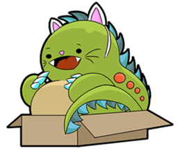 Guamzilla sticker #12916990