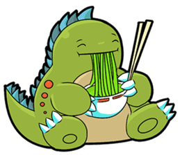 Guamzilla sticker #12916996