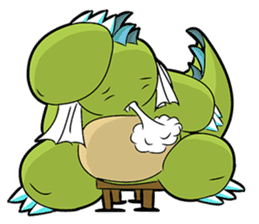 Guamzilla sticker #12916998