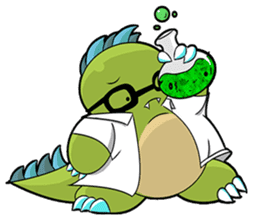 Guamzilla sticker #12917000