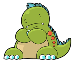 Guamzilla sticker #12917003