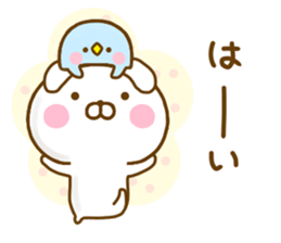 Rabbit Usahina Autumn sticker #12917166