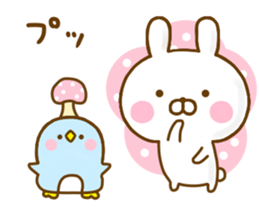 Rabbit Usahina Autumn sticker #12917167