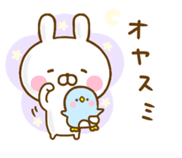 Rabbit Usahina Autumn sticker #12917175