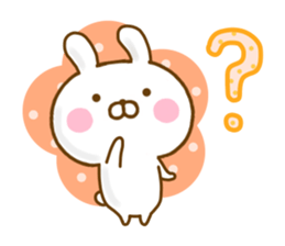 Rabbit Usahina Autumn sticker #12917189