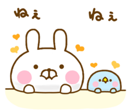 Rabbit Usahina Autumn sticker #12917190