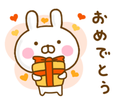 Rabbit Usahina Autumn sticker #12917196