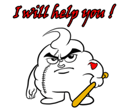 Ice cream brother sticker #12918829