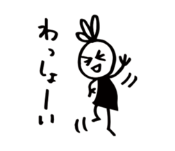 The girl who was scribbled on Part 3 sticker #12919591