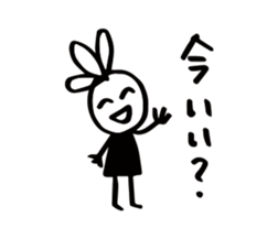 The girl who was scribbled on Part 3 sticker #12919602