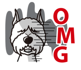 iinu - Bouvier des Flandres sticker #12919694