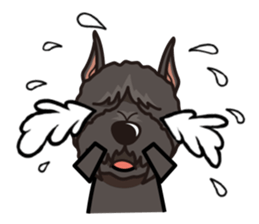 iinu - Bouvier des Flandres sticker #12919705