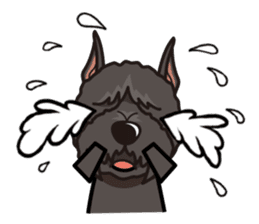 iinu - Bouvier des Flandres sticker #12919705