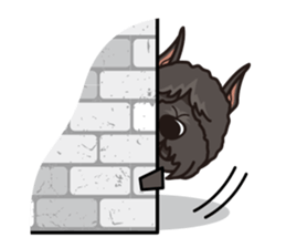 iinu - Bouvier des Flandres sticker #12919706