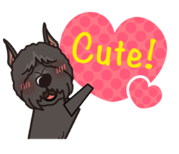 iinu - Bouvier des Flandres sticker #12919707