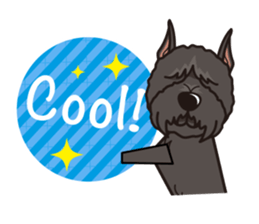 iinu - Bouvier des Flandres sticker #12919708