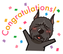 iinu - Bouvier des Flandres sticker #12919713