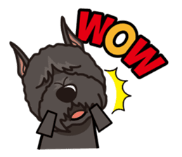 iinu - Bouvier des Flandres sticker #12919717