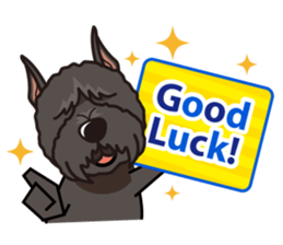 iinu - Bouvier des Flandres sticker #12919723