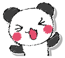 Mr. panda. Asked panda. sticker #12920054