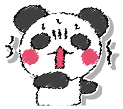 Mr. panda. Asked panda. sticker #12920057