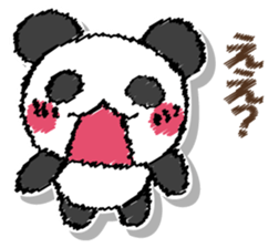 Mr. panda. Asked panda. sticker #12920069