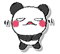 Mr. panda. Asked panda. sticker #12920073