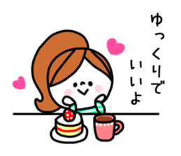 Girl and Kupan sticker #12920163